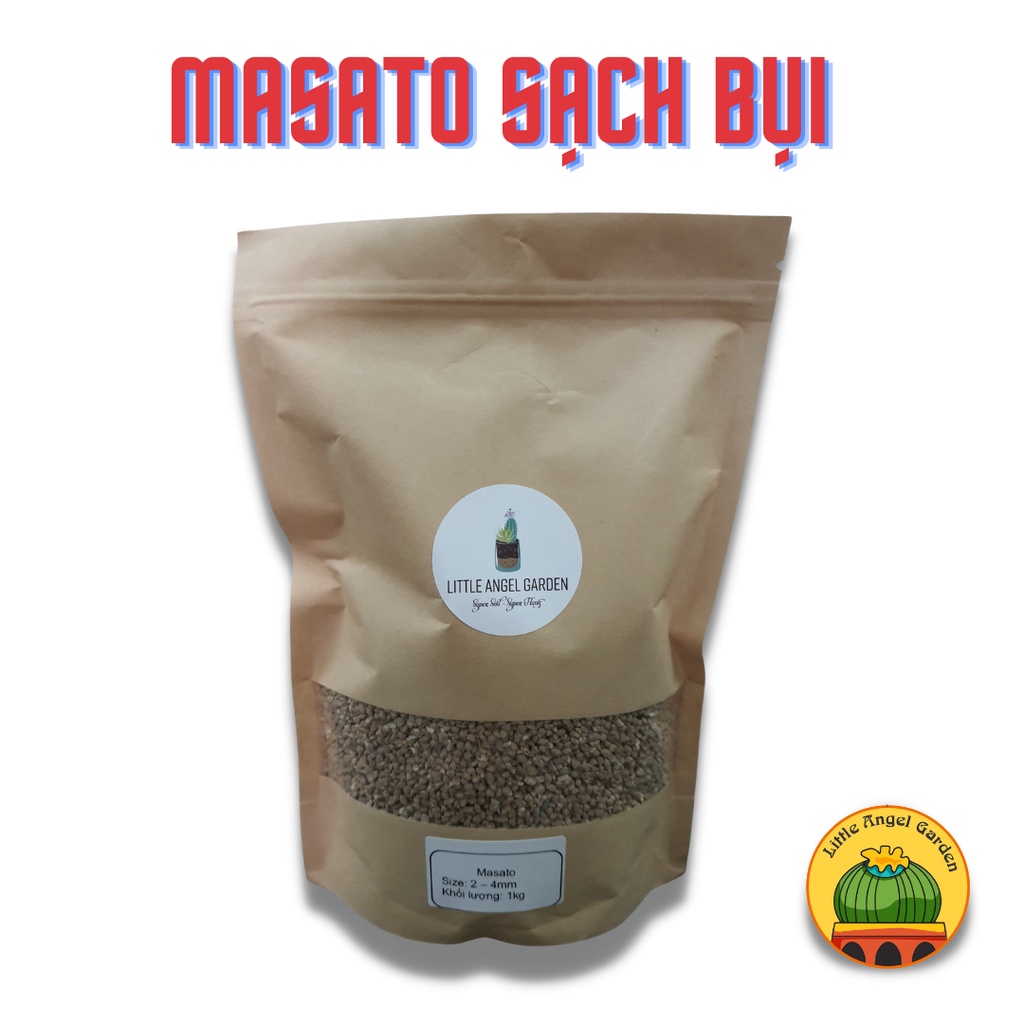 Đá khoáng Masato sạch bụi| Size 2-4 và 3-6mm| Rải mặt trộn giá thể sen đá, xương rồng