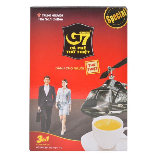 Cà phê g7 hộp 18g x 16g