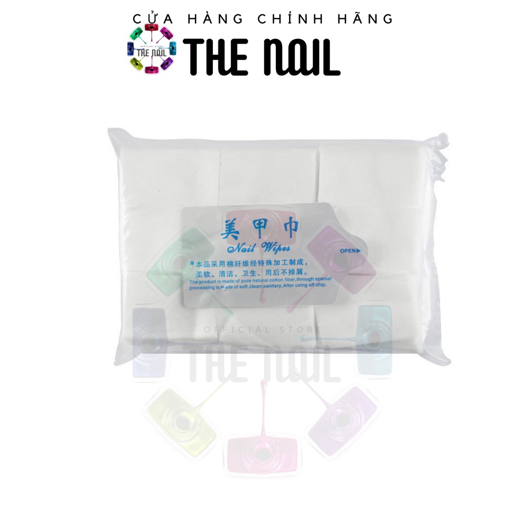 Giấy lau gel mềm, ủ tháo gel móng