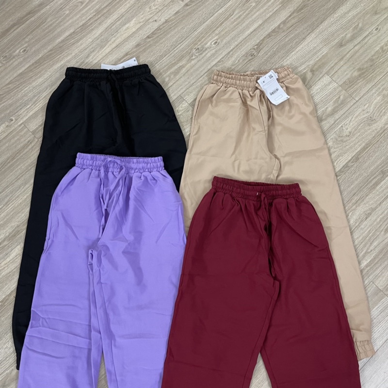 [VANA SHOP] quần jogger Vải chun eo &amp; chun lai.