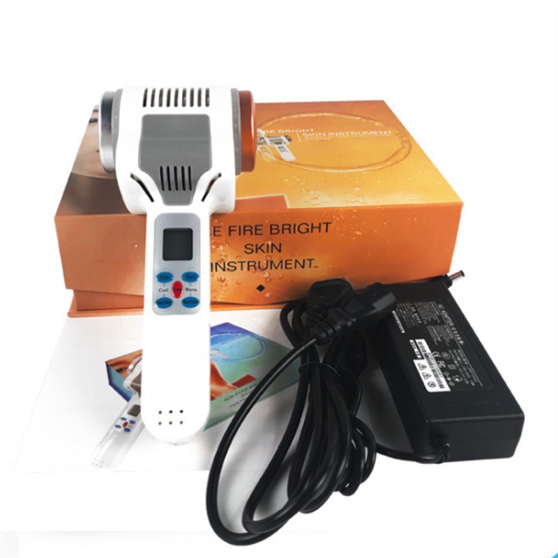 Búa Nóng Lạnh 2 Đầu. Máy Điện Di Nóng Lạnh Massage Đẩy Tinh Chất Bảo Hành 12 Tháng.