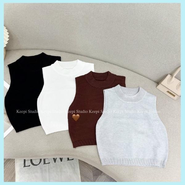 Áo Len Sát Nách Keepi Studio. 100% Cotton, Không Bai Nhão, Không Xù Lông, Không Phai Màu