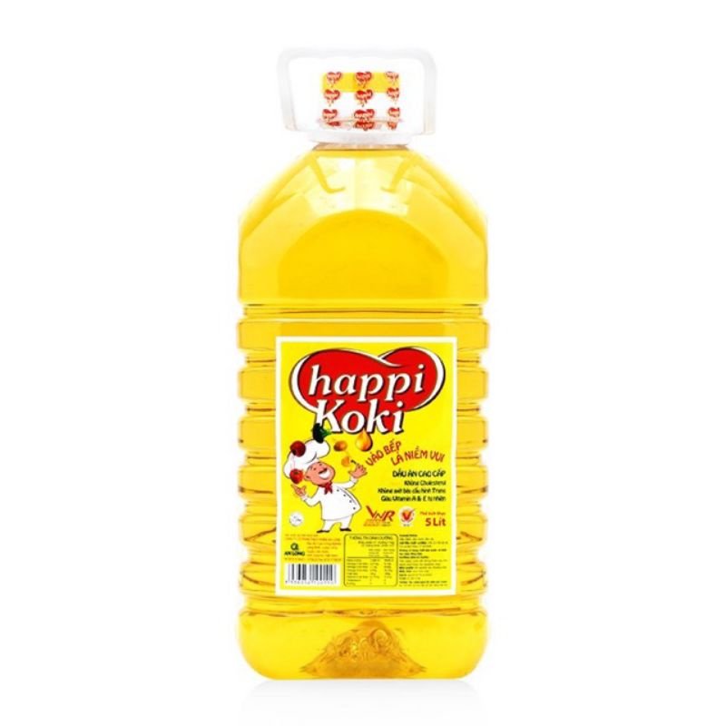 DẦU ĂN HAPPY KOKKI 5L