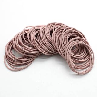 Bộ 50 dây buộc tóc cao su co giãn cho nữ