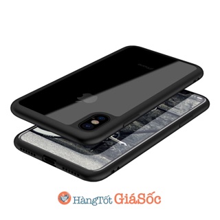 [FREESHIP 99K TOÀN QUỐC] Ốp dẻo lưng trong viền đen cho iPhone (ốp cách tân camera, hangtotgiasoc)