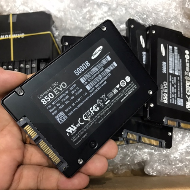 Ỏ cứng  SSD Samsung 850 Evo 500GB sata III hàng xách tay đẹp