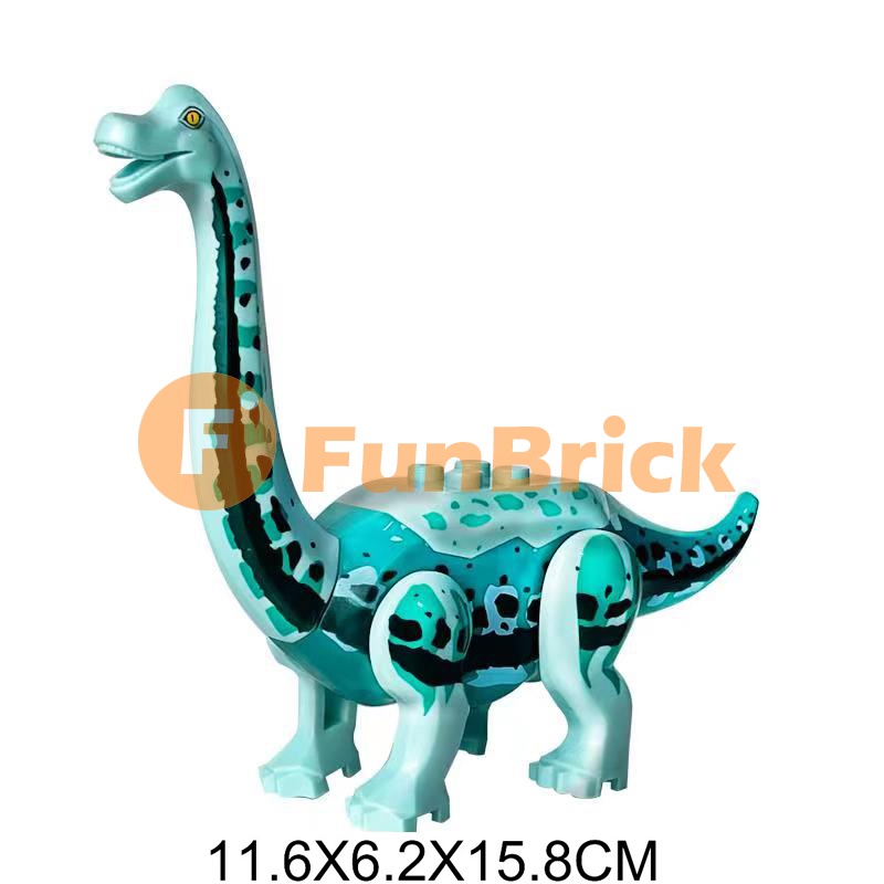 Mô hình đồ chơi lắp ghép khủng long Tyrannosaurus Rex Velociraptor Styx