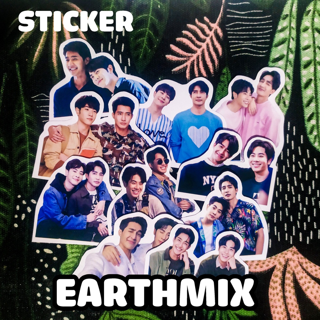 Set sticker EarthMix A5