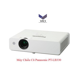 Máy chiếu cũ panasonic pt-lb330, đầy đủ cổng kết nối tín hiệu, phù hợp trình chiếu văn phòng, giảng dạy, cafe...