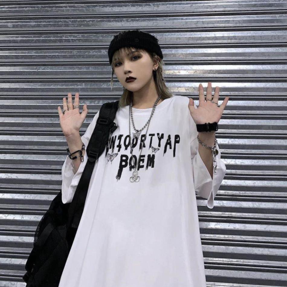 Áo thun tay lỡ form rộng Oversize, áo phông Unisex BOEM A265, Vải cotton | BigBuy360 - bigbuy360.vn
