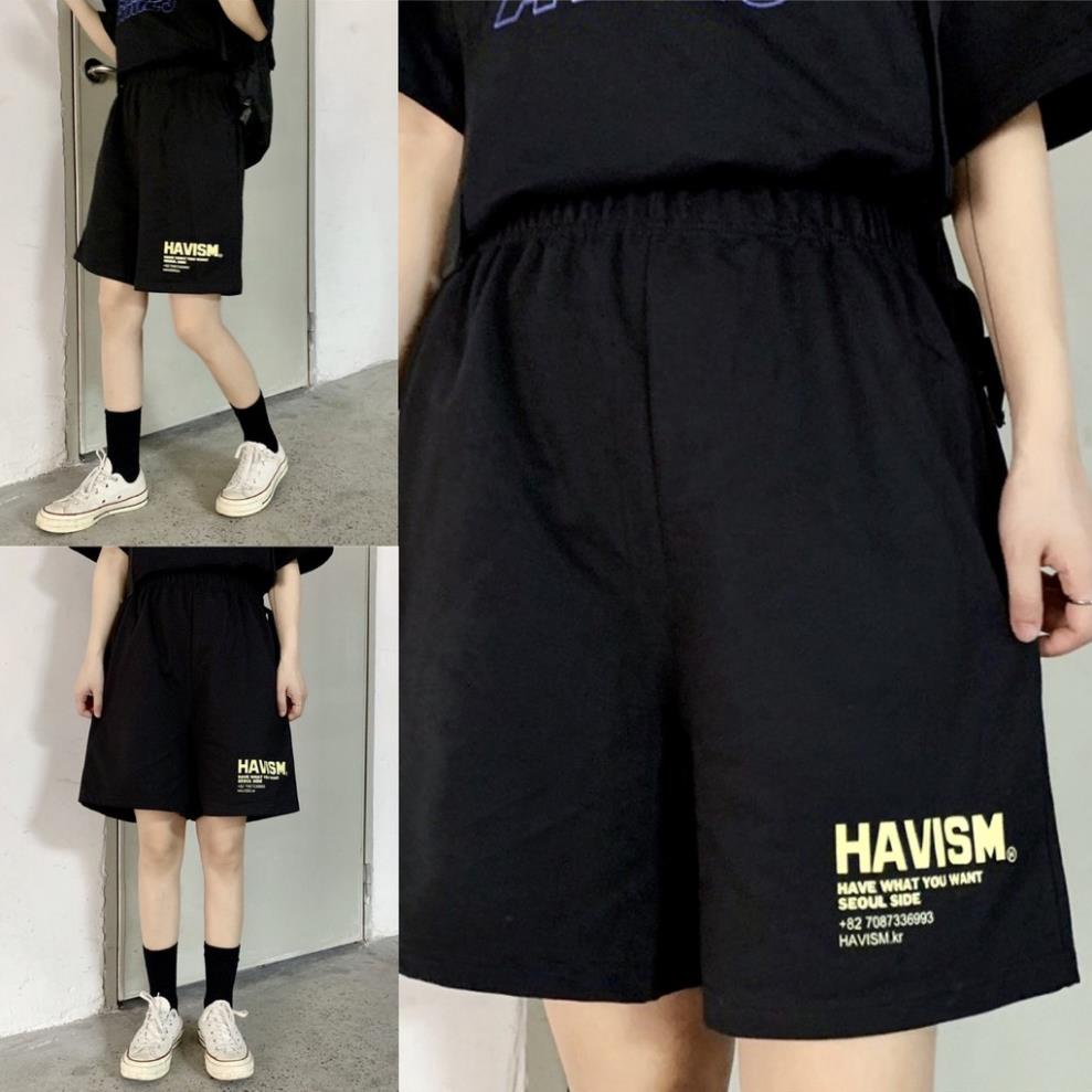 Quần short thun nam nữ DKSG, Quần Đùi Unisex QD007