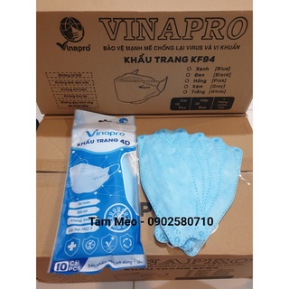 Khẩu trang KF94 Vinapro (túi 10 cái)