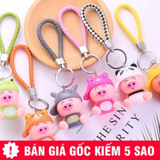 [SP HOT] Móc Khóa Bé Heo Dễ Thương Đội Nón siêu hot siêu cute HD