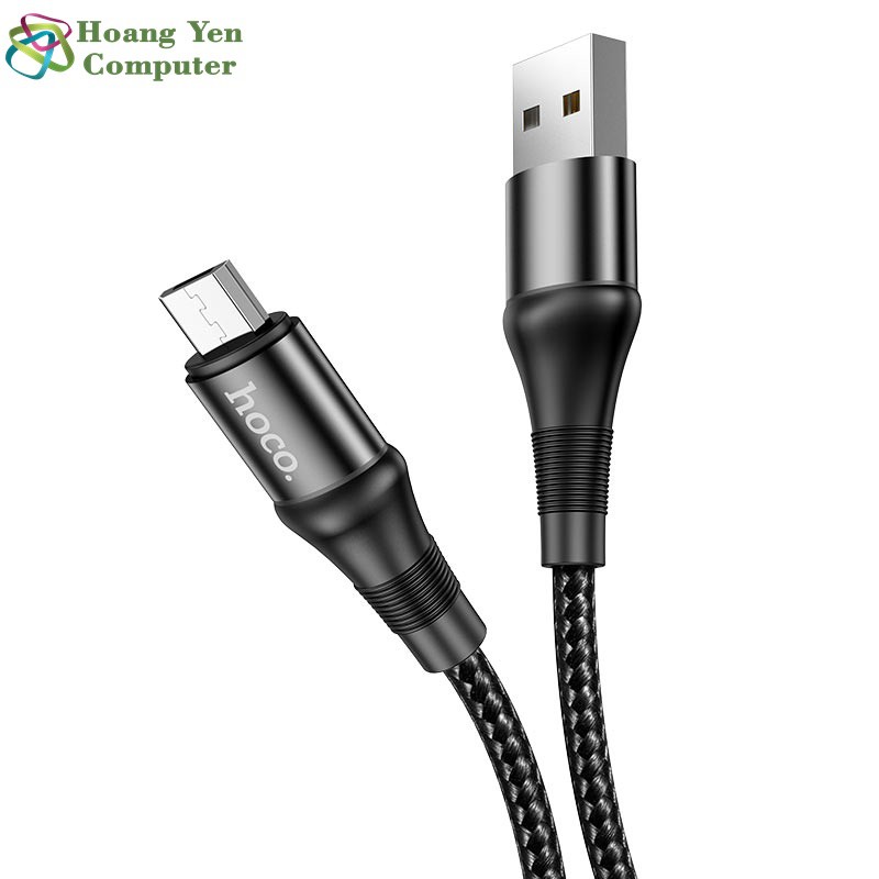 Cáp Sạc MICRO USB Hoco X50 Dây Dù Chông Đứt cho ANDROID dài 1M - BH 3 tháng 1 đổi 1