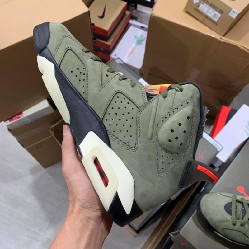 Jordan 6 Travis scott -bản cao cấp