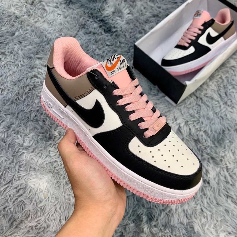 AF1 hồng đen nâu mẫu mới giày thể thao sneaker Nam Nữ ảnh thật tự chụp + FREESHIP