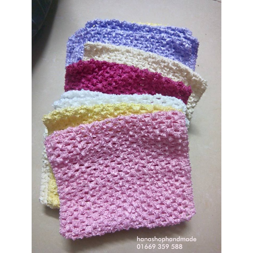 Thân thun váy tutu bản rộng 15cm