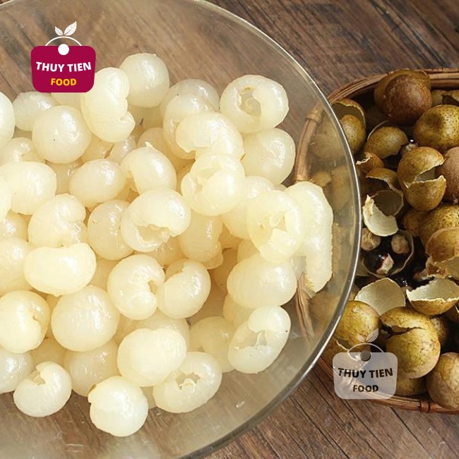Long nhãn Lồng Hưng Yên sấy mộc THUY TIEN FOOD, trọng lượng 500g