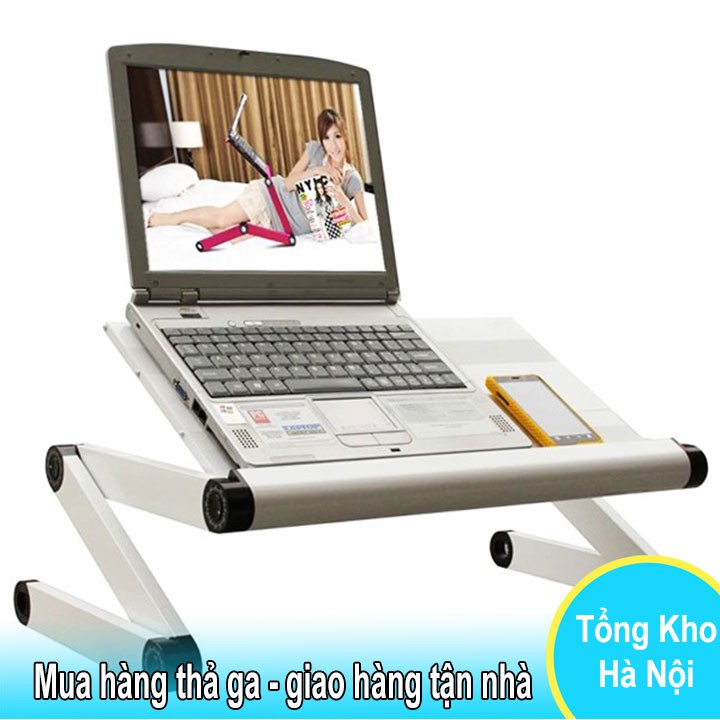 bàn nhôm để laptop tiện dụng omax A5 chính hãng nhiều màu