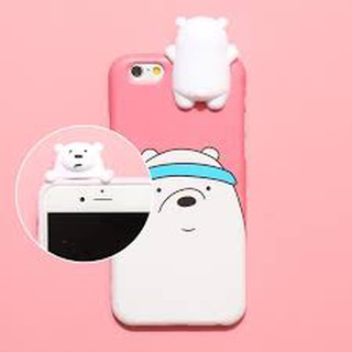 ỐP SILICON GẤU LEO - ỐP DẺO