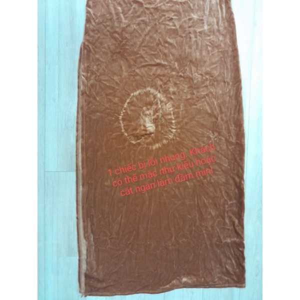 Đầm nhung maxi cổ cột dây xẻ tà VNXK velvet laceup dress high split đầm ôm body dáng dài xuất khẩu dư xịn