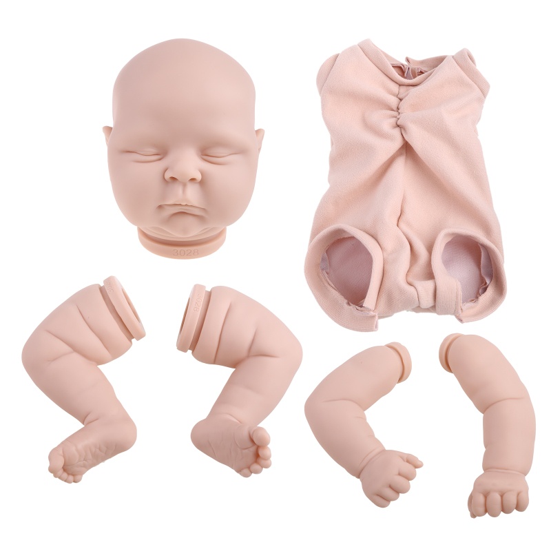 Bộ Khuôn Và Dụng Cụ Làm Búp Bê Sơ Sinh Bằng Vinyl Cấp Thực Phẩm An Toàn