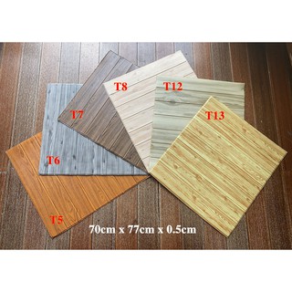 (Quận 12) Xốp dán tường giả gỗ dày 5mm