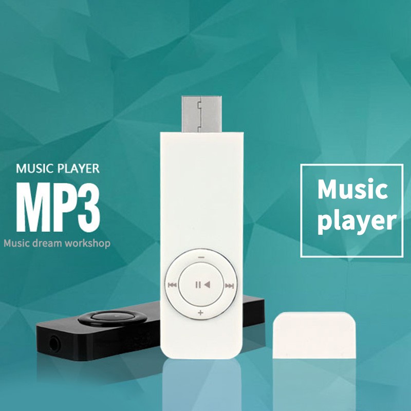 Máy Nghe Nhạc Mp3 Hỗ Trợ Đọc Thẻ Nhớ Mini Cắm Usb Tiện Dụng