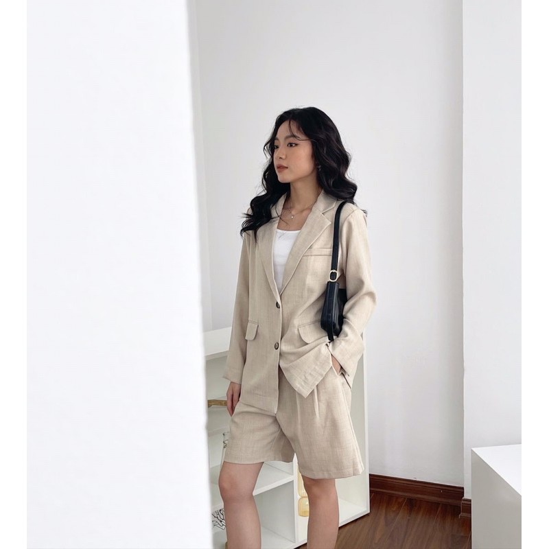 [ MADE BY HIIN ] Quần vải lửng thiết kế