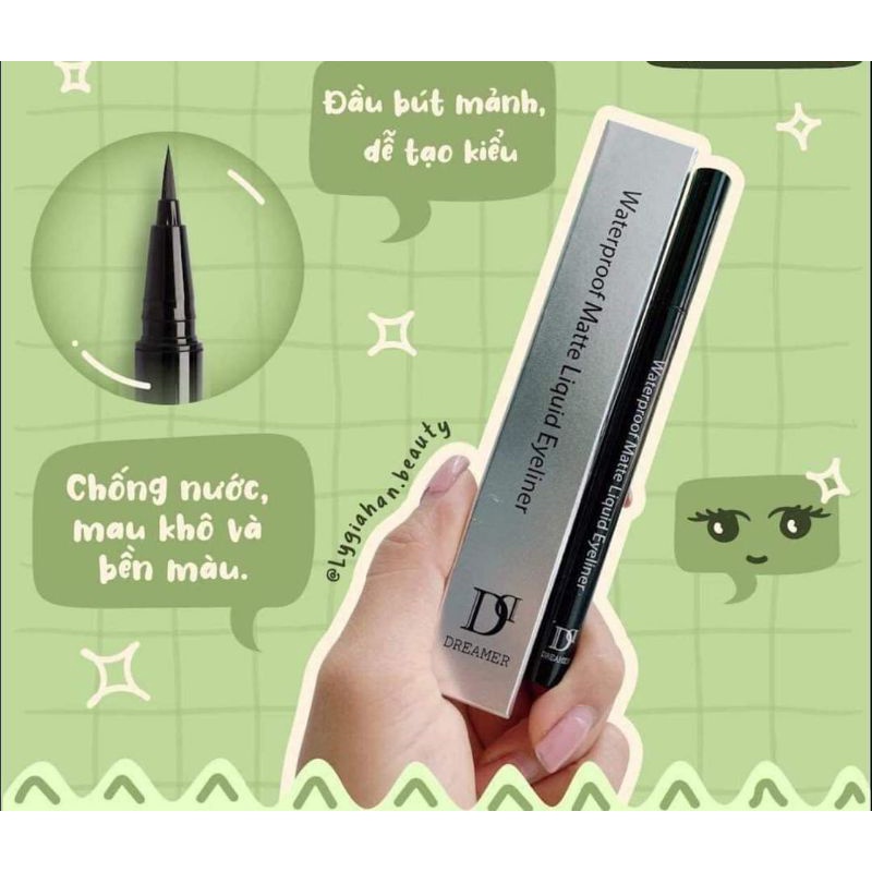 Kẻ Mắt Nước Waterproof Matte Liquid Eyeliner