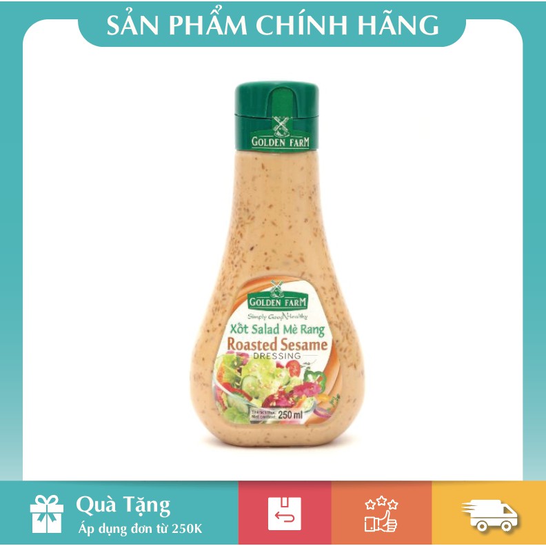 Sốt Salad Mè Rang Golden Farm 250ml
