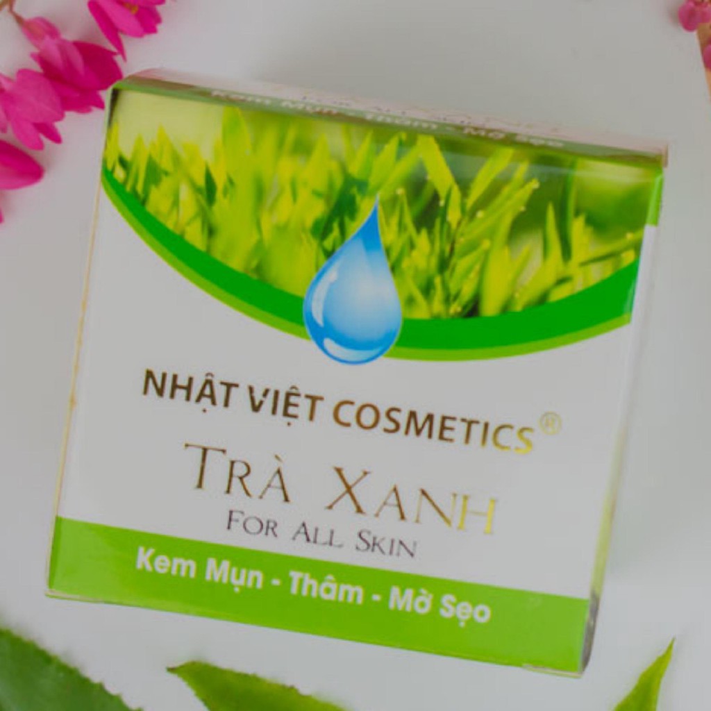 Kem Trà Xanh Mụn, Xóa Thâm, Liền Sẹo (8G)