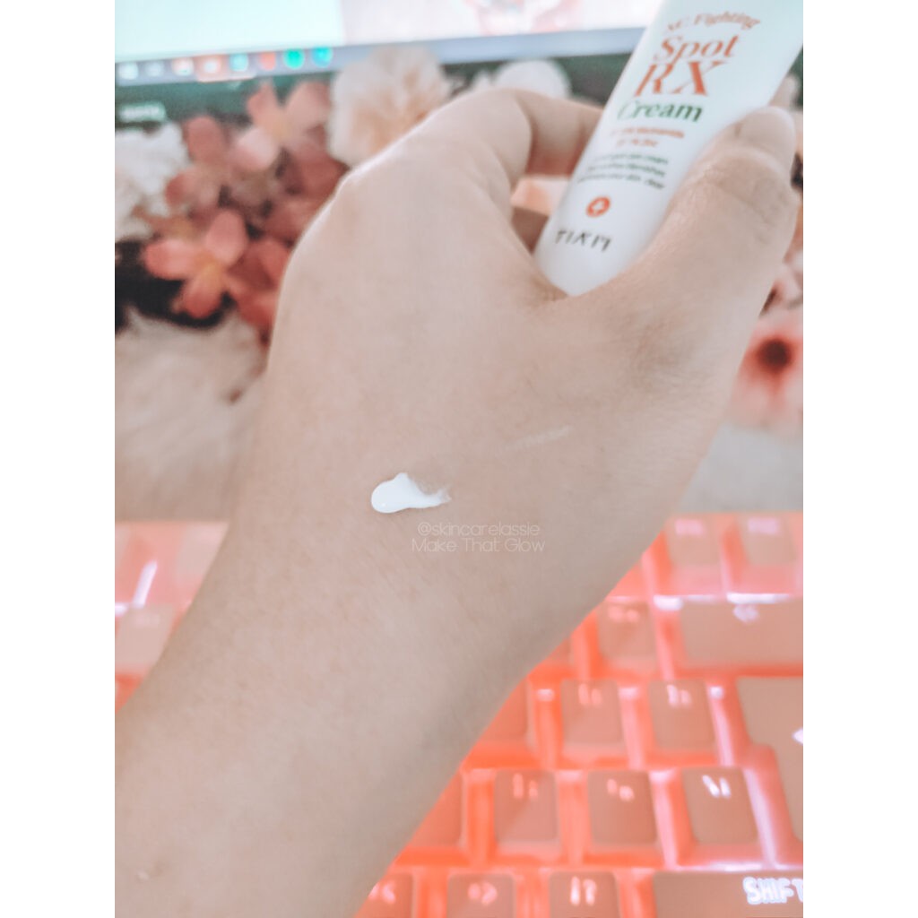 Kem hỗ trợ giảm mụn và ngừa thâm sẹo TIAM AC Fighting Spot RX Cream 30ml