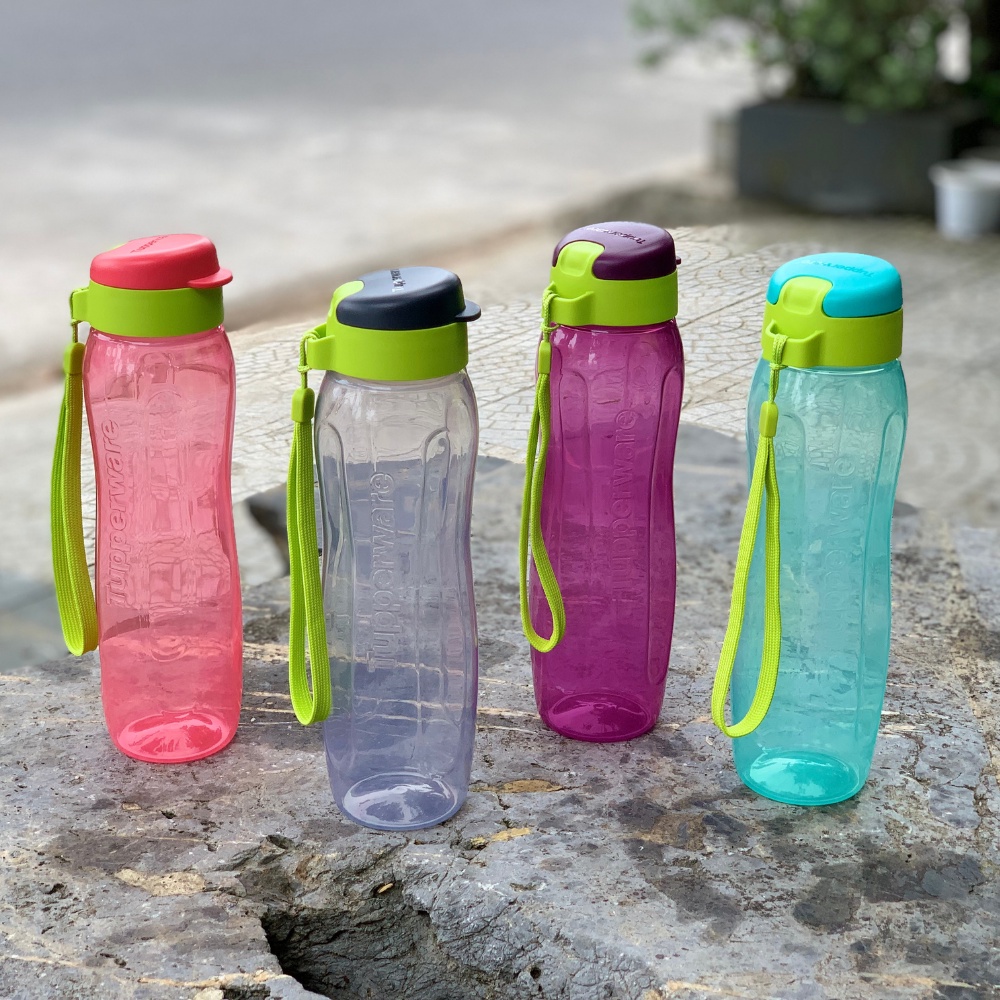 Bình đựng nước nhựa Tupperware Eco Bottle Gen II 310ml / 500ml / 750ml /1L bình nhựa nguyên sinh an toàn sức khỏe