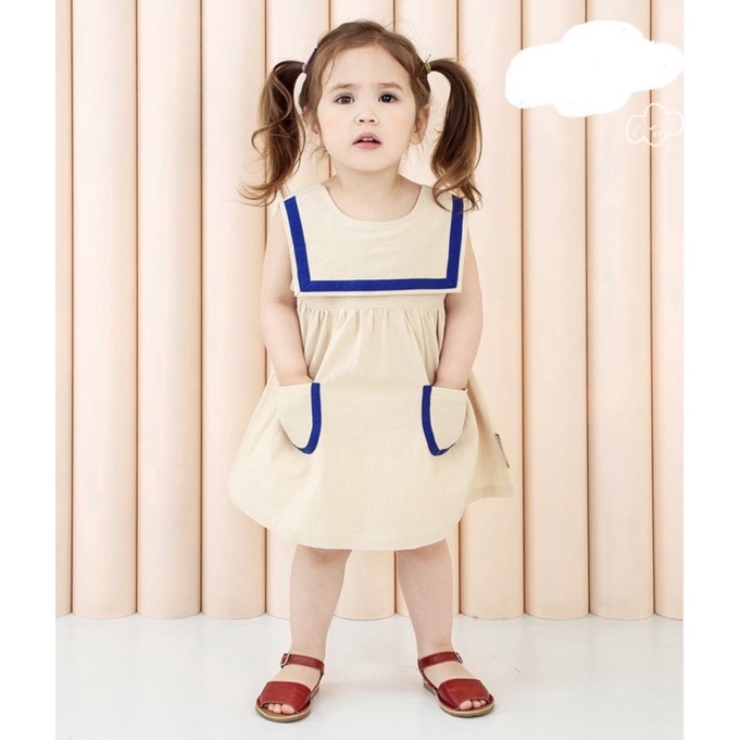 Đầm Pimpollo VN xuất Hàn cho bé gái