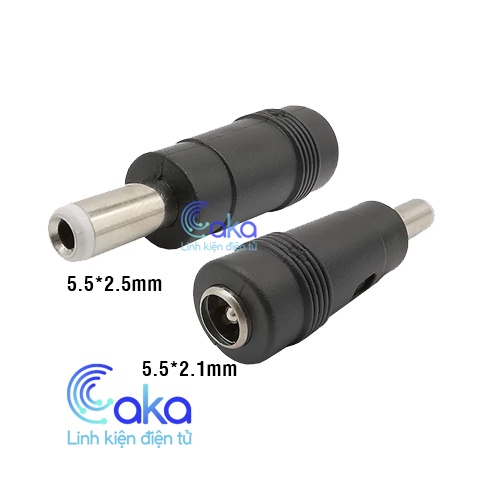 LKDT Jack chuyển nguồn Adapter 5.5*2.1mm sang 5.5*2.5mm
