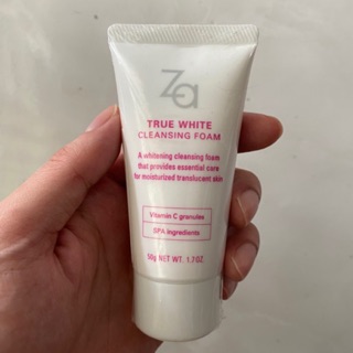 Sữa rửa mặt tạo bọt làm sáng da Za True White Ex Cleansing Foam 50ml _ 8935218505769