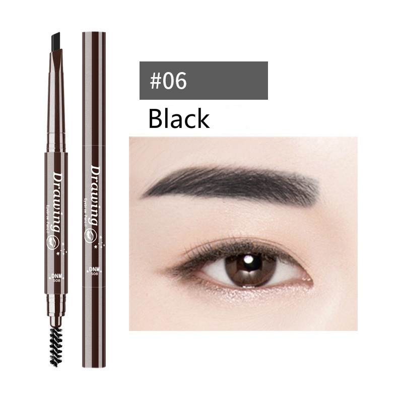 Bút Chì Kẻ Lông Mày Dnm Hai Đầu Tự Động Xoay 7 Màu Sắc Tùy Chọn | BigBuy360 - bigbuy360.vn