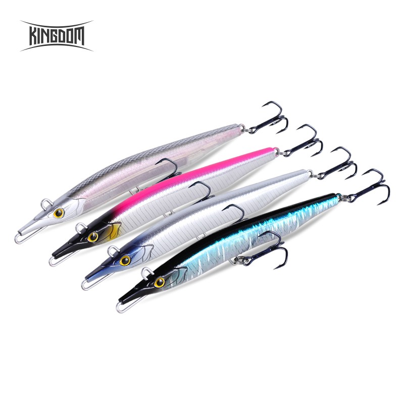Mồi Câu Cá Nhân Tạo Kingdom100mm 13g 135mm 32g