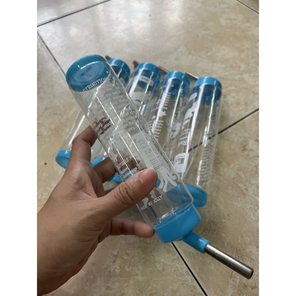 Bình bi uống nước 250ml cho tất cả các dòng vẹt, hamster, chim, sóc, yến phụng …