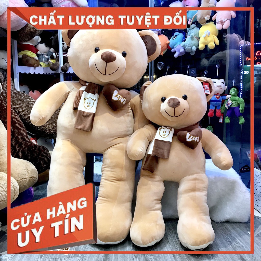 GẤU BÔNG KHĂN THÊU MỊN