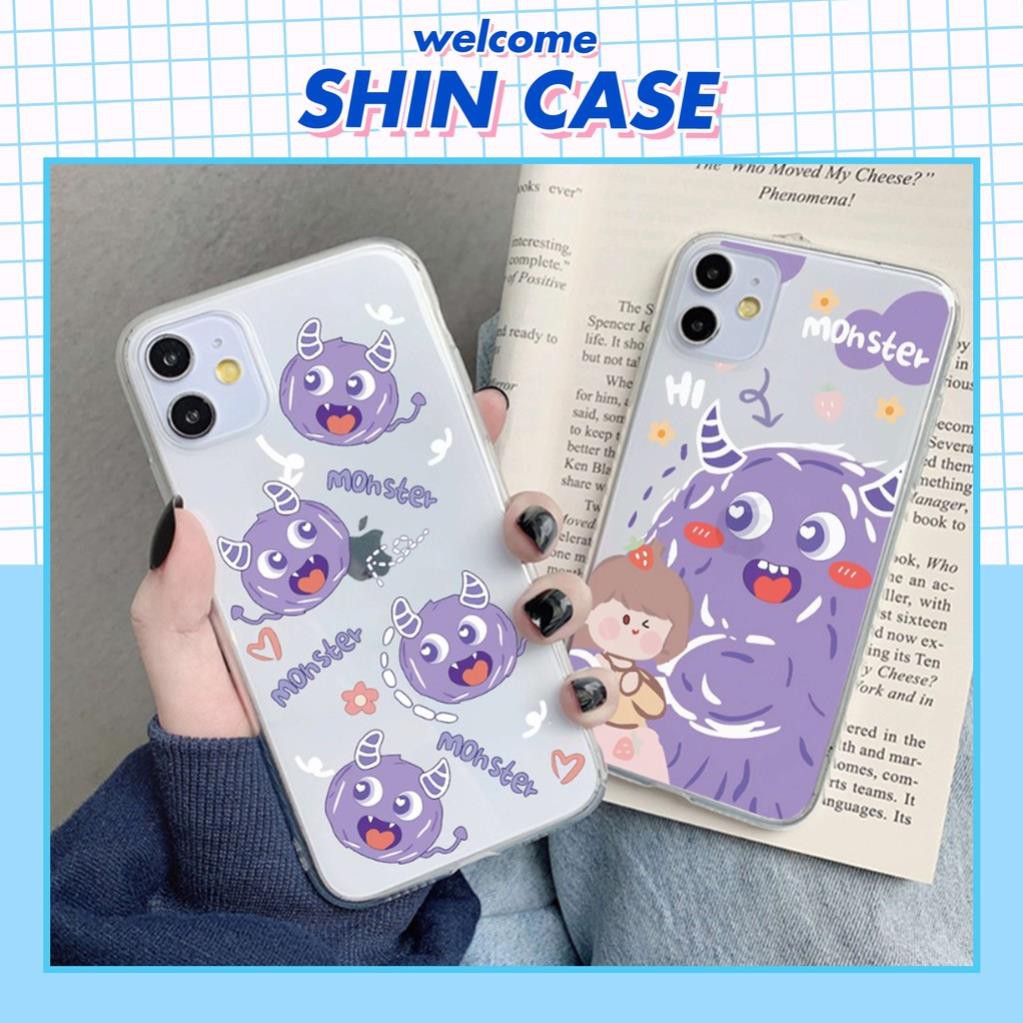 Ốp lưng iphone Quái vật tím 5/5s/6/6plus/6s/6s plus/6/7/7plus/8/8plus/x/xs/xs max/11/11 pro/11 promax/samsung Shin case
