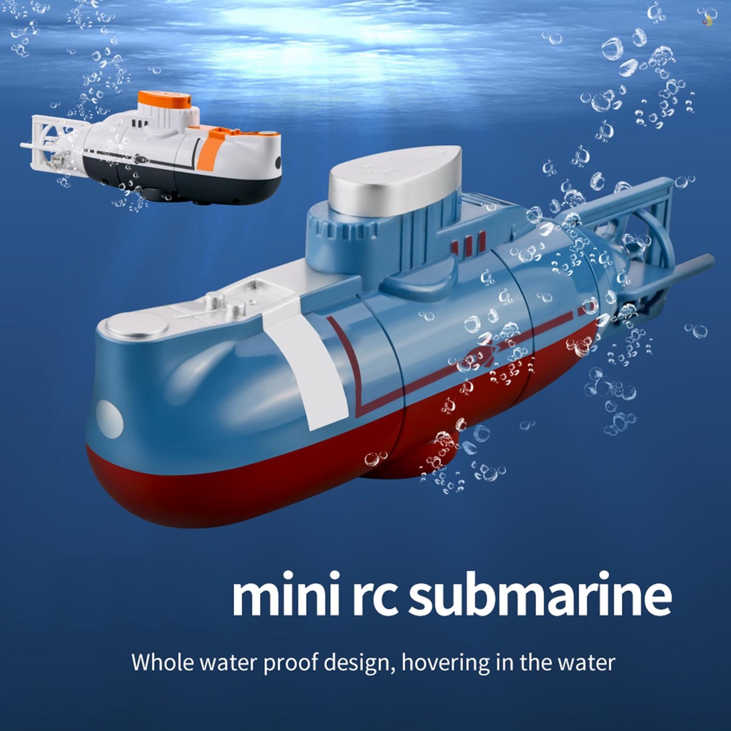 Tàu Ngầm Mini Điều Khiển Từ Xa Chống Thấm Nước Cho Trẻ Em