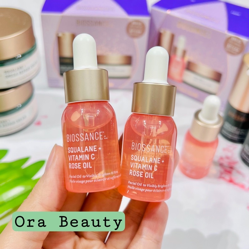 Dầu dưỡng Biossance Squalane + Vitamin C Rose Oil