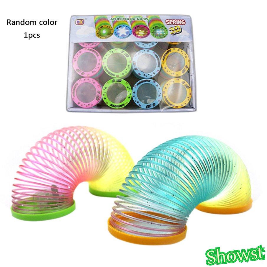 Illuminated Luminous Rainbow Circle 3D Magic Rainbow Circle Coil Fashion