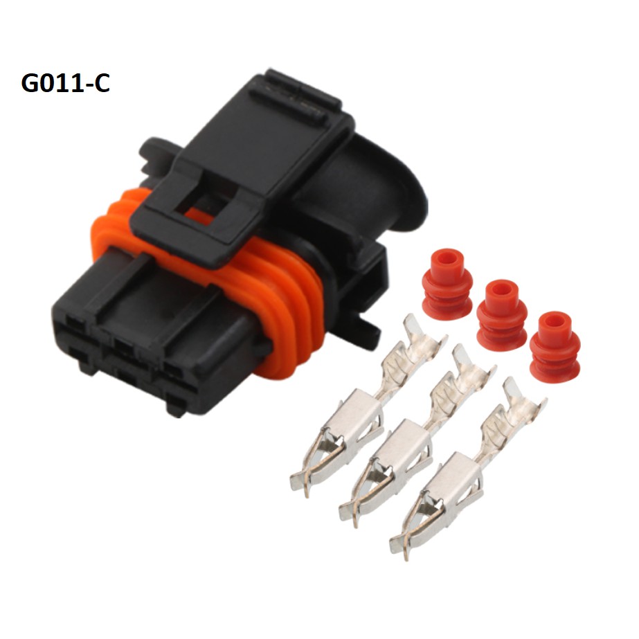 G011-Giắc cắm cảm biến thời gian áp suất dọc trục của cảm biến lưu lượng không khí 3 lỗ