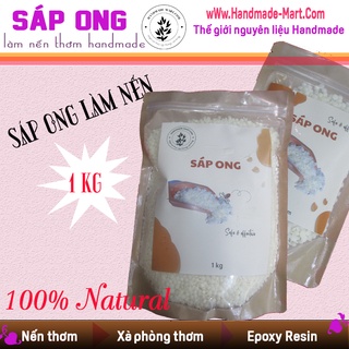 Sáp ong nến thơm Handmade – Sáp làm nến thơm rẻ nhất chuẩn DIY - 100% nguyên liệu tự nhiên sáp ong làm nến