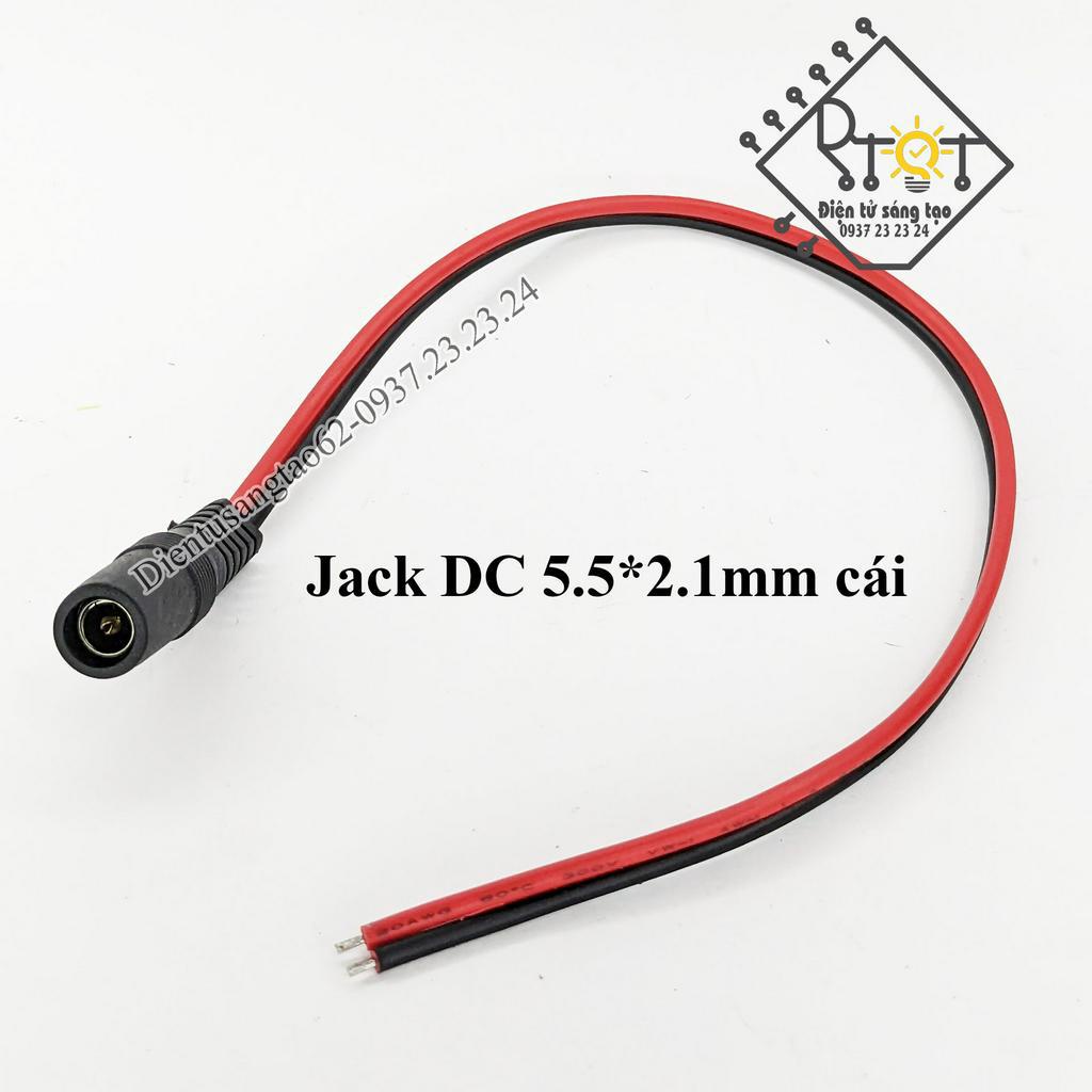[ DTST62 ] Dây sạc Dây nguồn Jack DC 5521 ( cái )