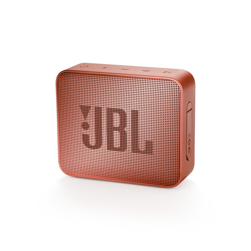 Loa Bluetooth kháng nước JBL GO2 - Màu Hồng Quế - Hàng Chính Hãng PGI - Loa Di Động Nhỏ Gọn - Bass Mạnh - Kháng Nước Nhẹ