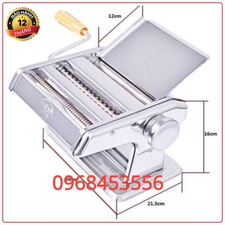 Máy cán mì 2 lưỡi dao máy làm mỳ sợi,máy cán mì gia đình